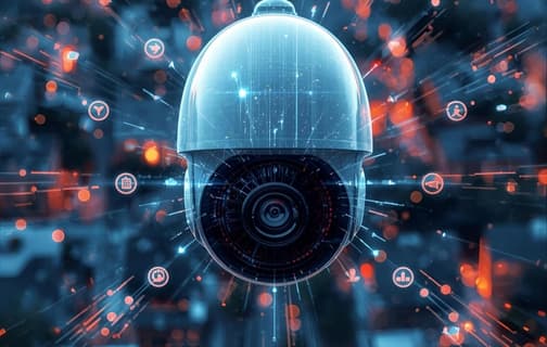 MultiView Camera with Smart Intrusion Prevention & Deterrence