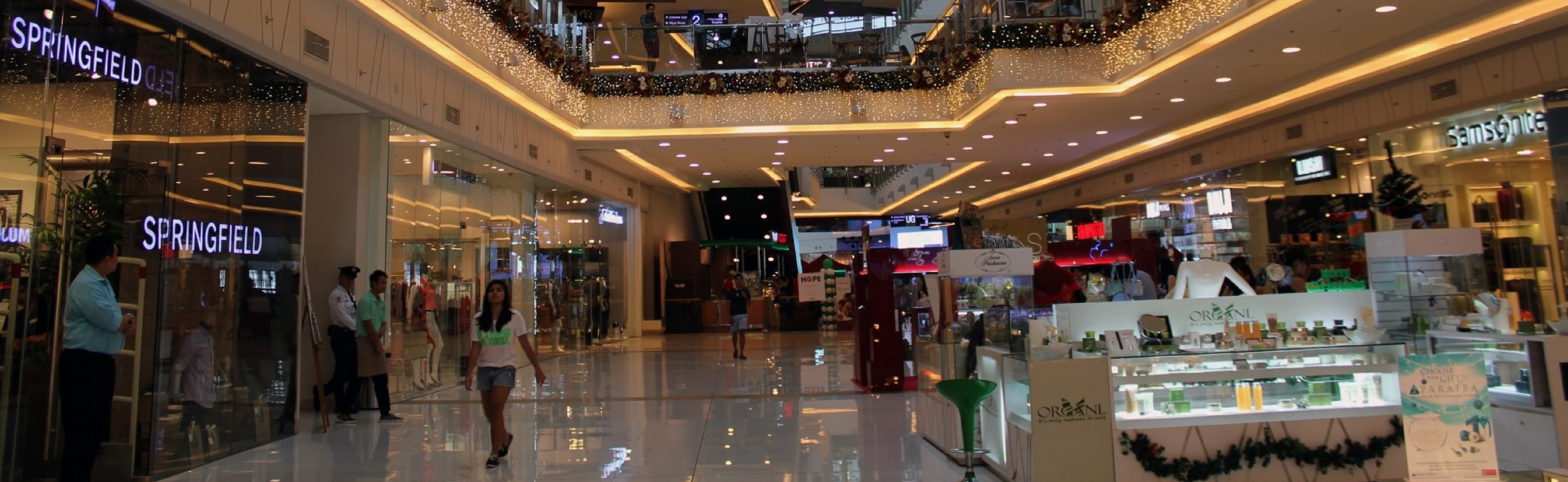 Shopping mall background