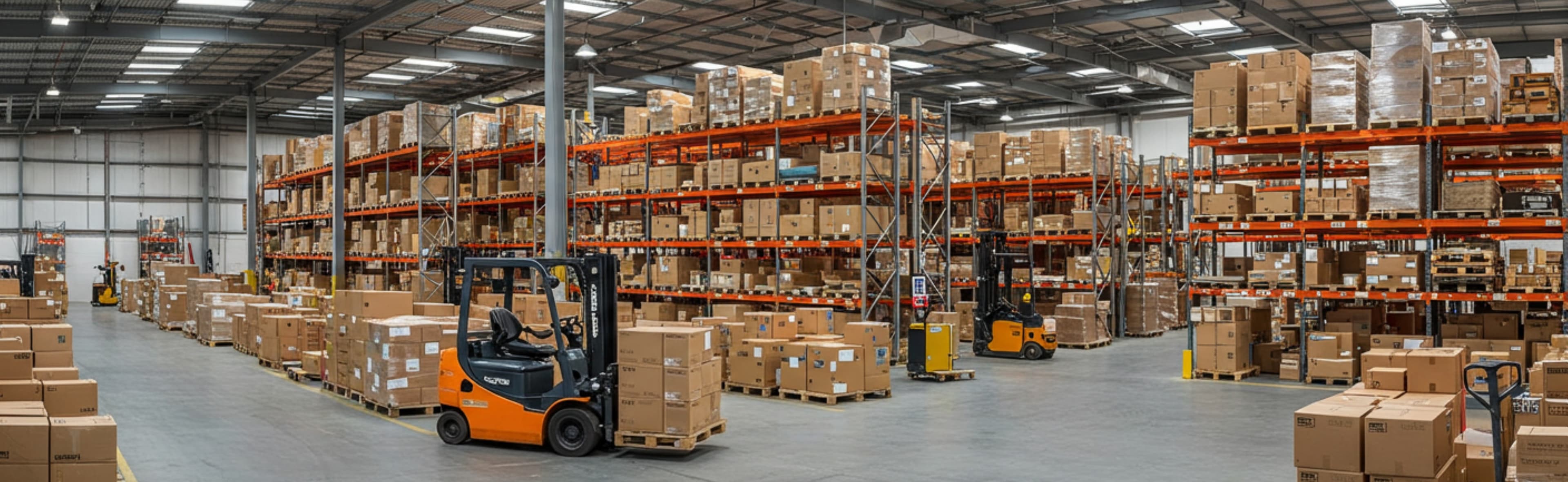 Warehouse background